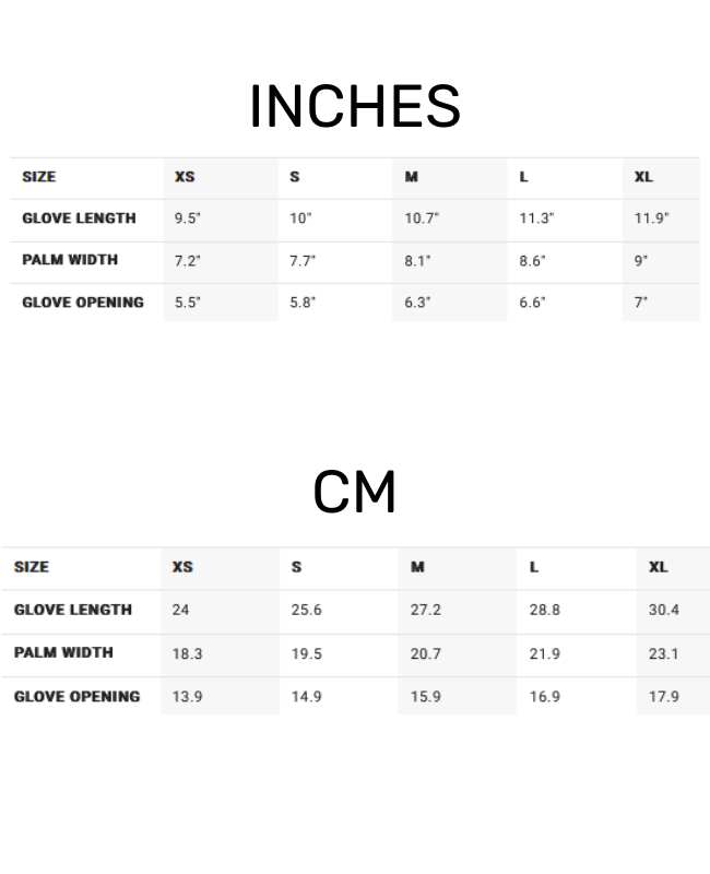 2024 Billabong Gloves Size Chart 0 Size Chart